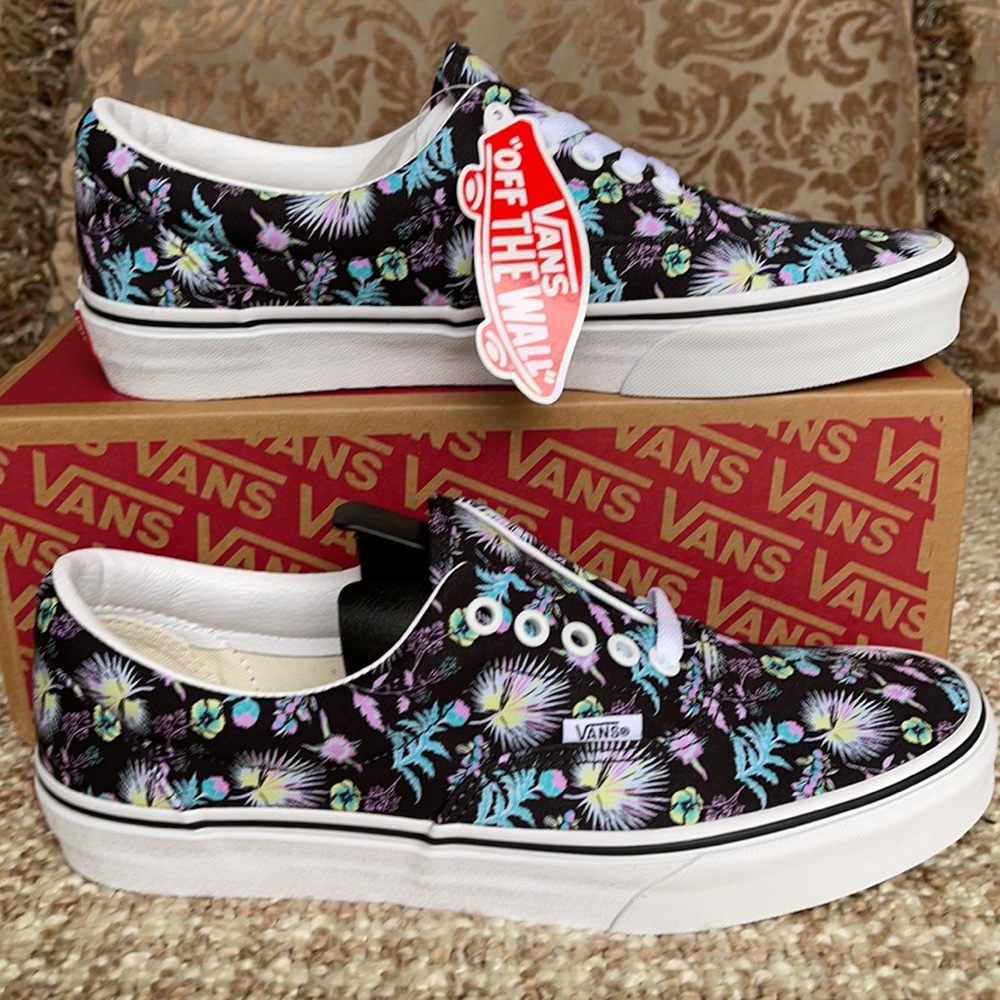 Vans Era Paradise Floral Black/True White WMNS - Picture 3 of 16